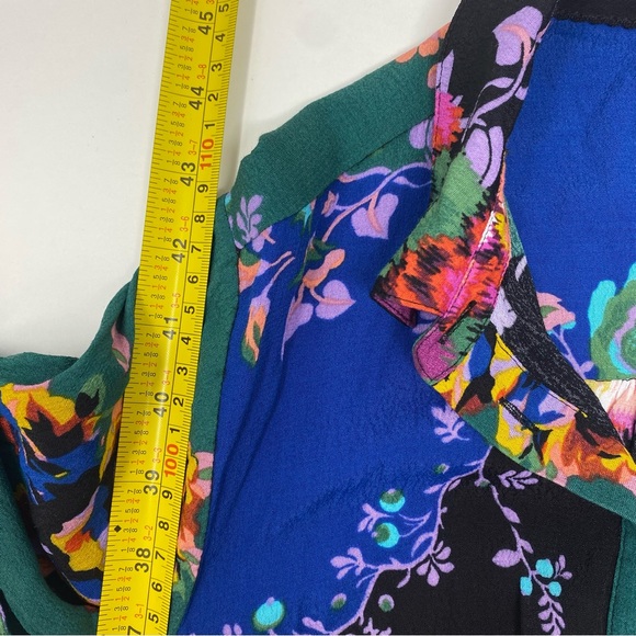 Maeve Floral Patchwork Shirtdress 0 - Picture 8 of 11